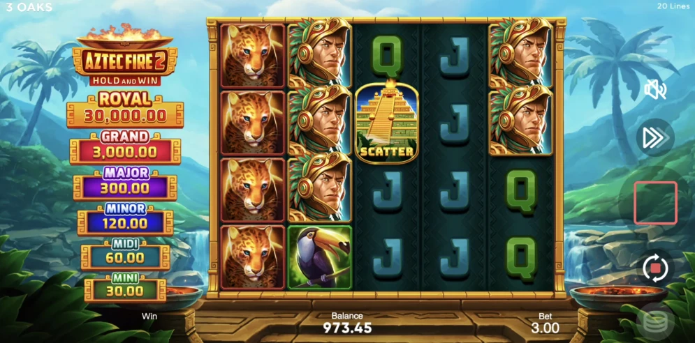 Aztec Fire 2 Slot