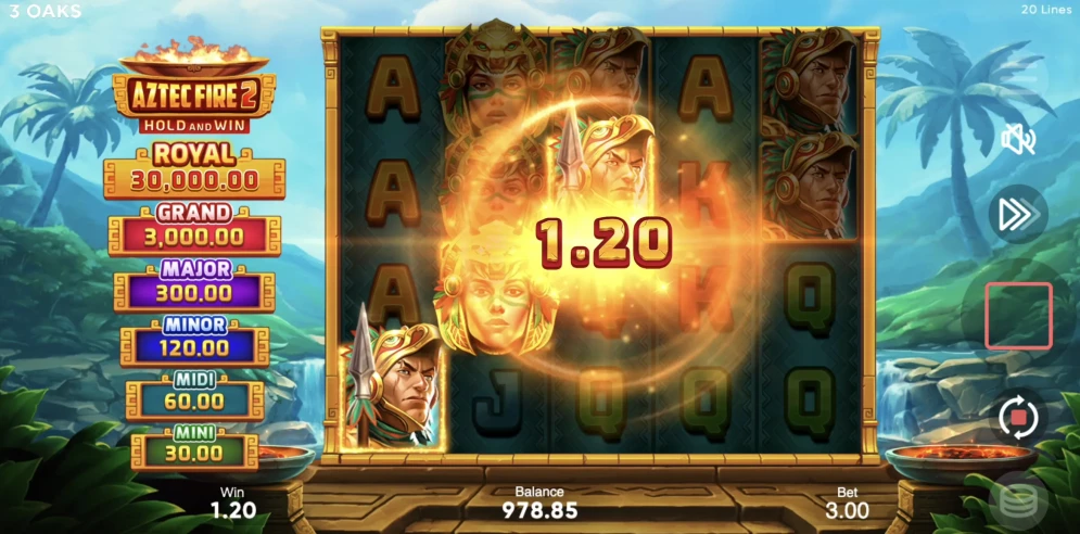 Aztec Fire 2 Slot