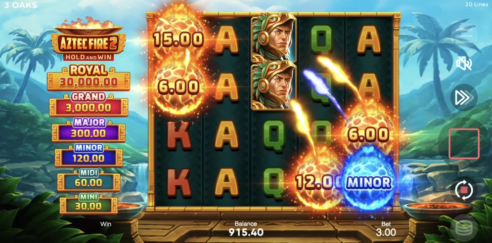 Aztec Fire 2 Slot